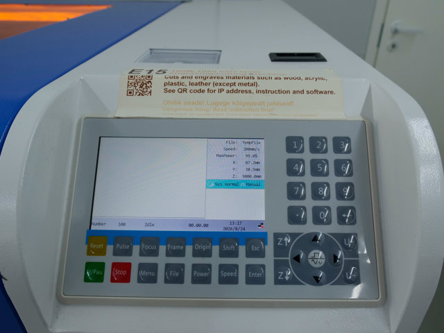 CO2 Laser Cutter HL-1060, 100 W