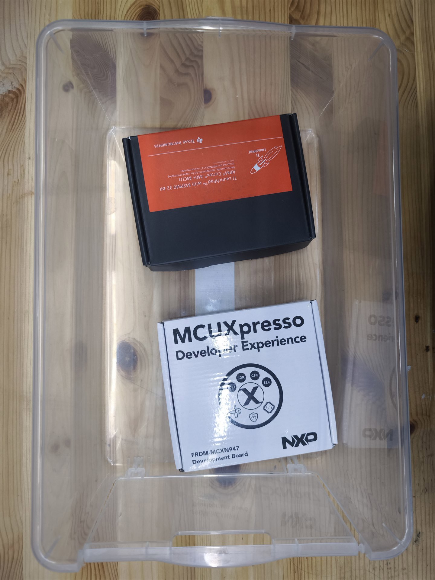 TI and NXP Development Boards
