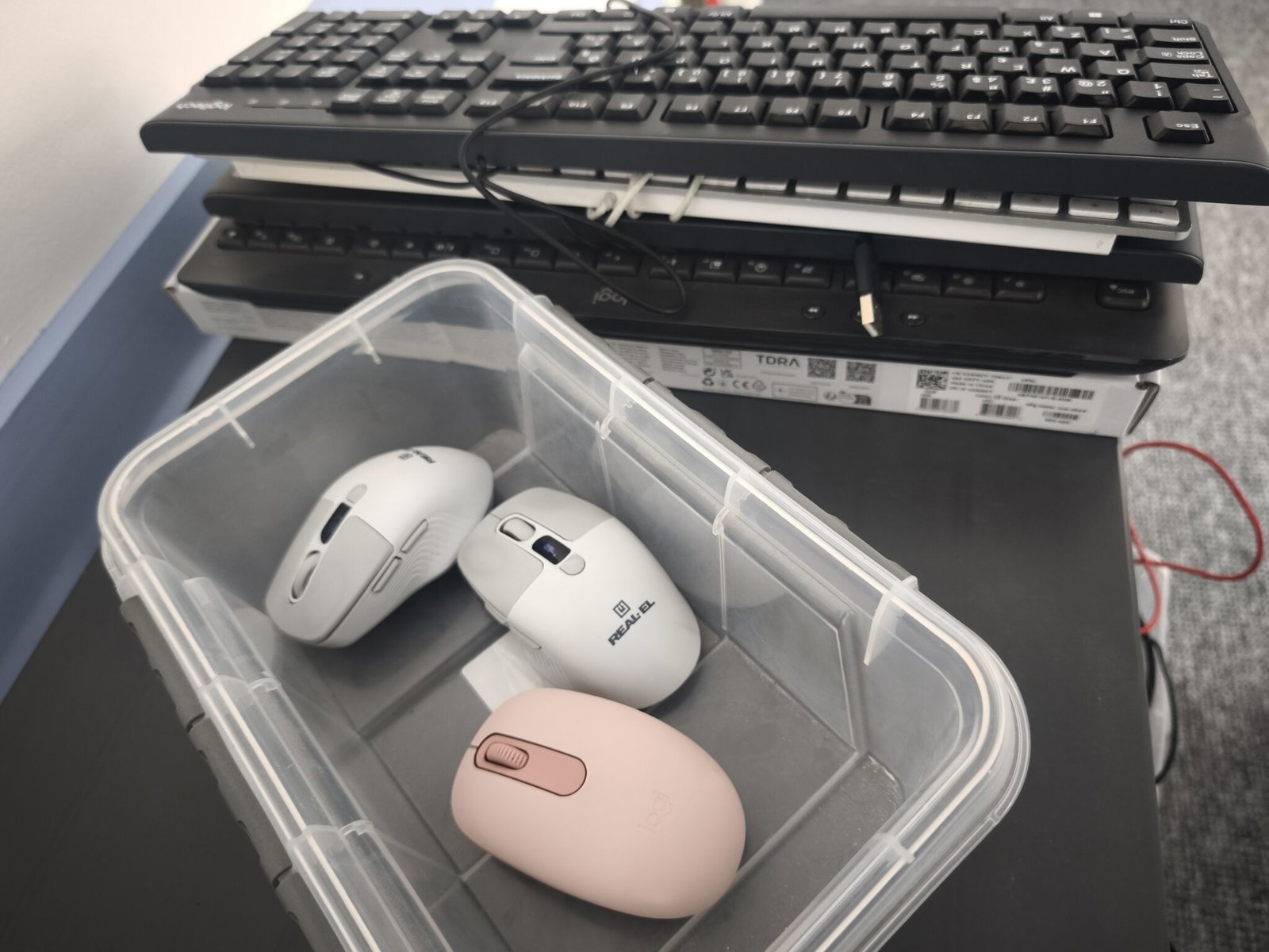 Mice and keyboards