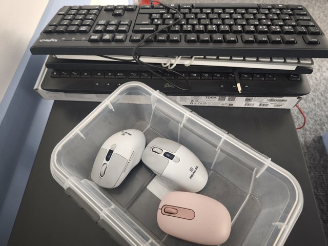 Mice and keyboards